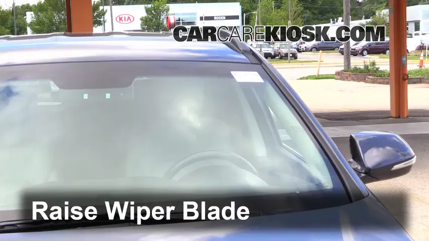 2013 Hyundai Santa Fe GLS 3.3L V6 Windshield Wiper Blade (Front)
